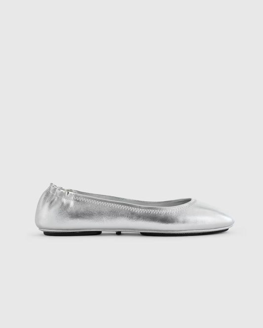 Italian Leather On-The-Go Ballet Flat - US 9829