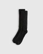 Mongolian Cashmere Slouch Sock - US 6327