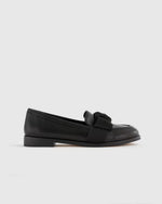 Italian Leather Bow Penny Loafer - US 2031