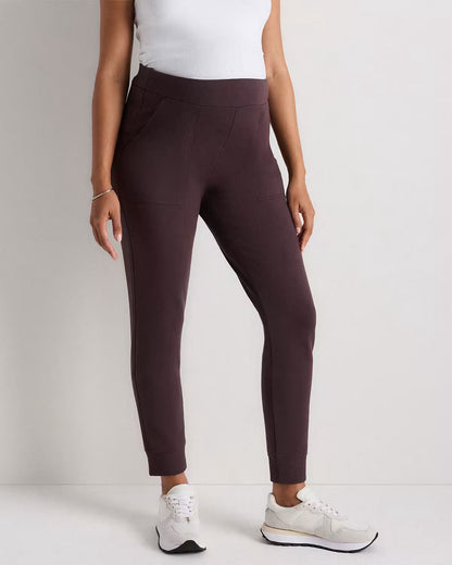 SuperSoft Fleece Maternity Joggers - US 3289