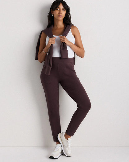 SuperSoft Fleece Maternity Joggers - US 3289
