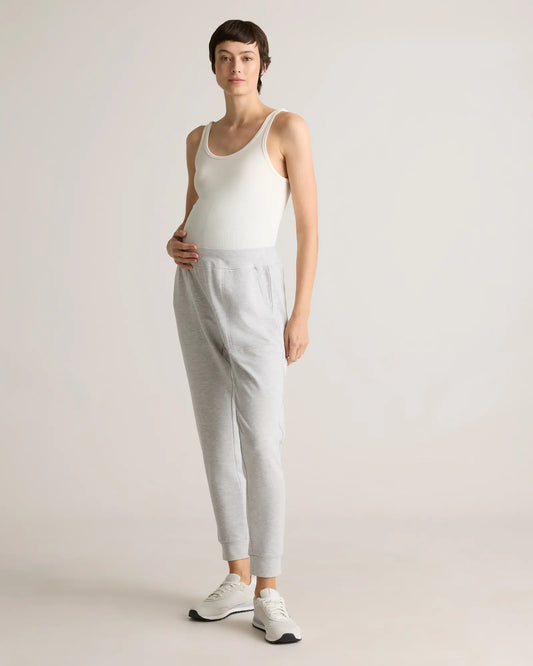 SuperSoft Fleece Maternity Joggers - US 9818