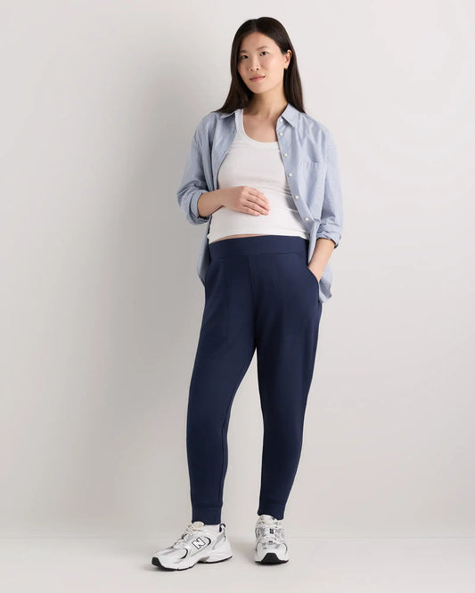SuperSoft Fleece Maternity Joggers - US 3975