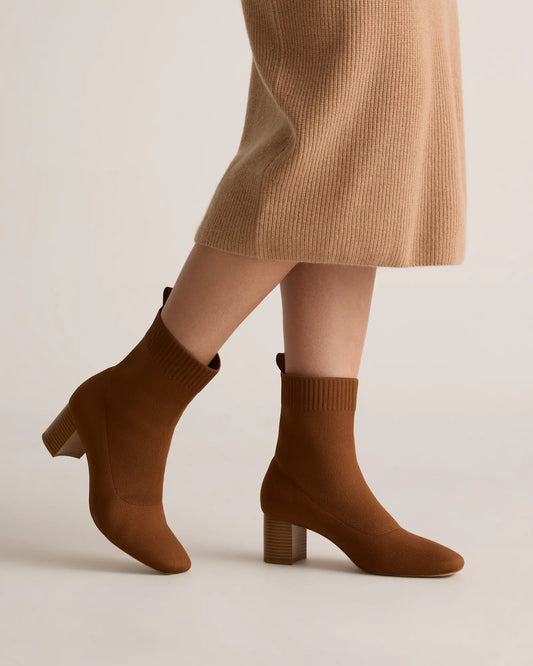 Eco Knit Heeled Bootie - US 6025