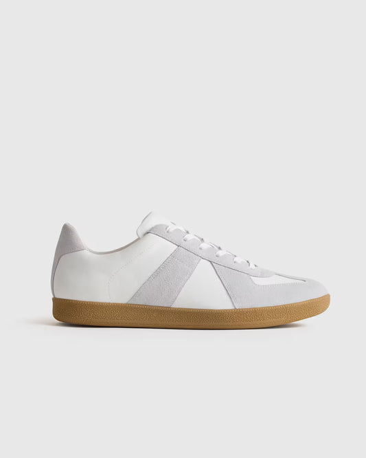 Italian Leather & Suede Lifestyle Trainer - US 8942
