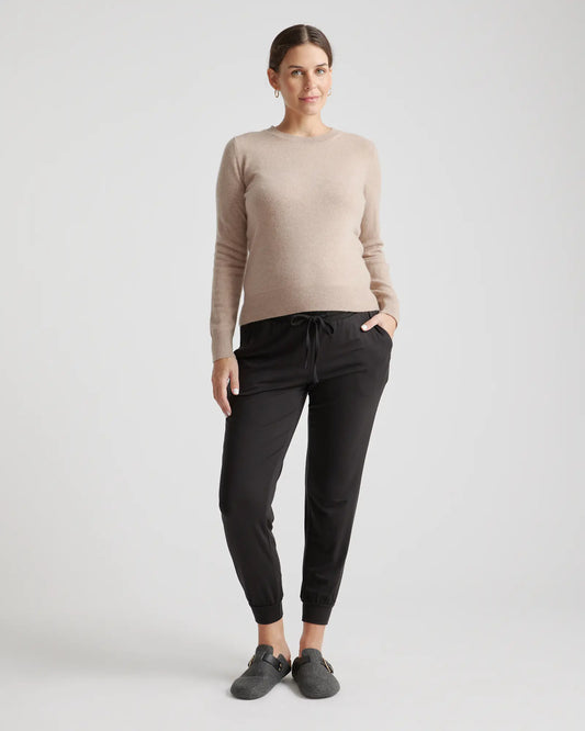 Tencel Jersey Maternity Under Belly Lounge Joggers - US 8445