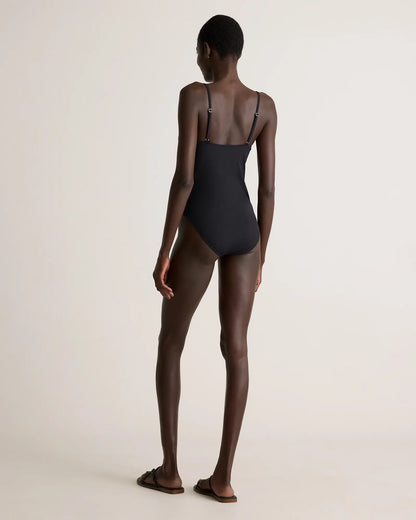 Italian Cami Ribbed One-Piece Swimsuit - US 3167