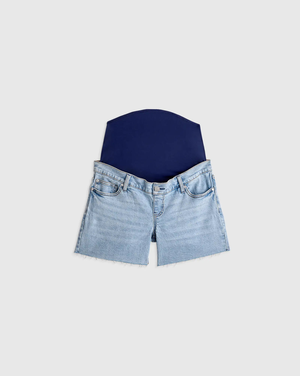 Lila Stretch Maternity Vintage Shorts - US 4604