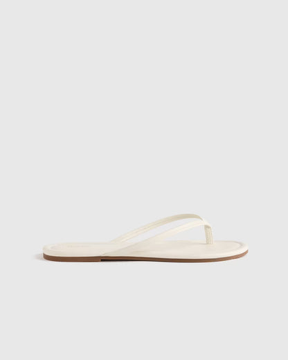 Italian Leather Flip Flops - US 5079
