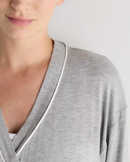 Bamboo Jersey Maternity Robe - US 5275