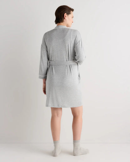 Bamboo Jersey Maternity Robe - US 5275