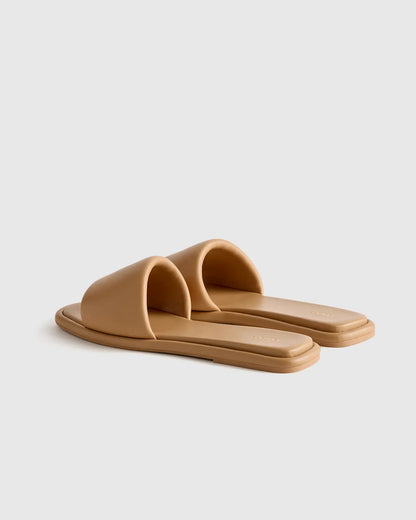 Italian Leather Slide Sandal - US 0428