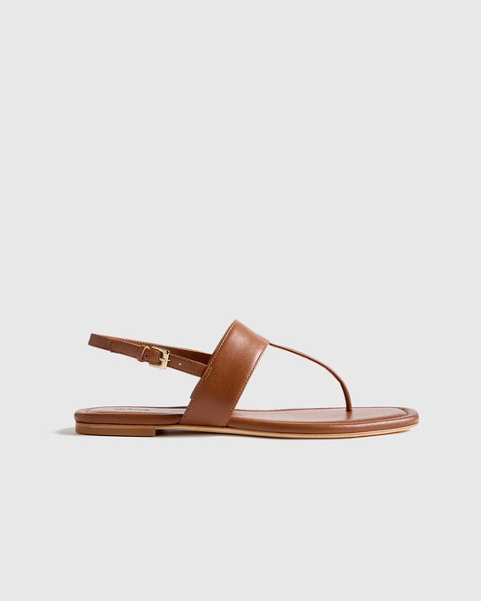 Italian Leather T-Strap Sandal - US 0090