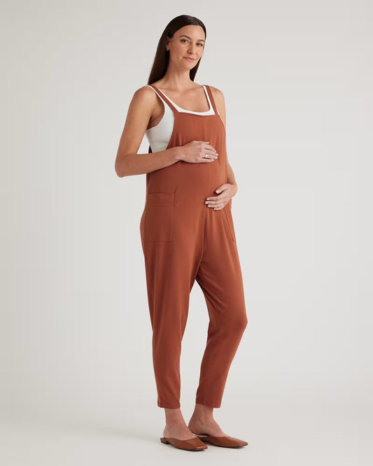 Organic Cotton Maternity Overalls - US 8822