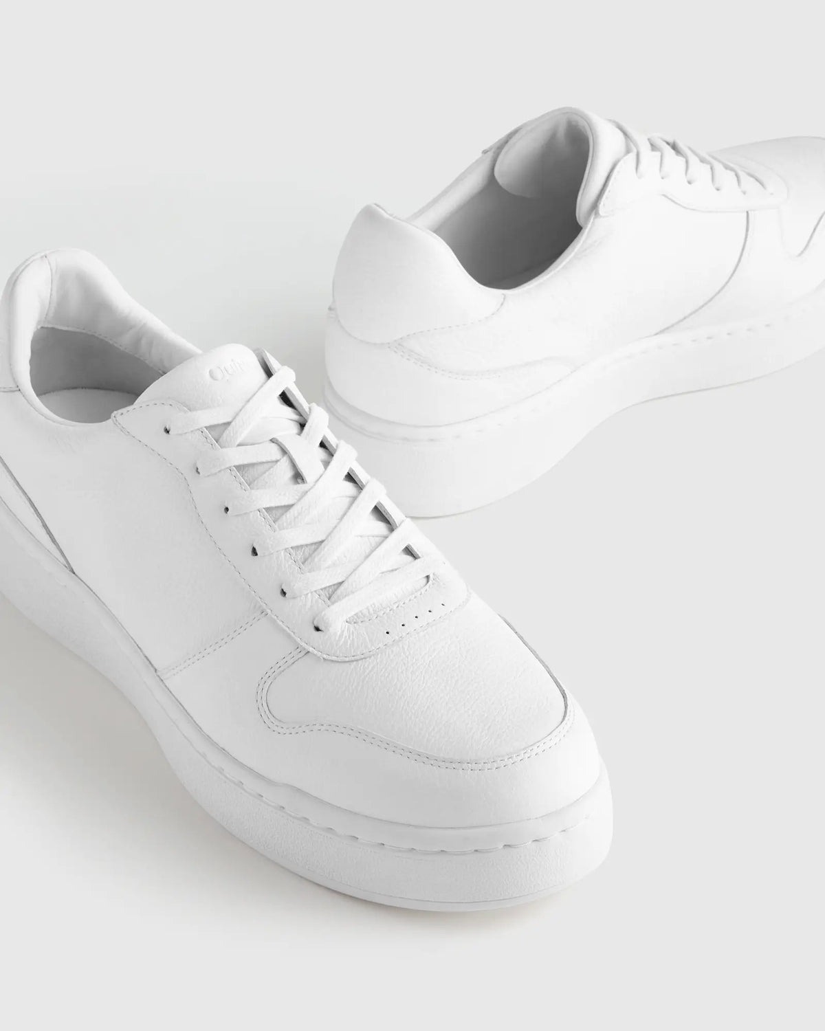 Full-Grain Leather Comfort Court Sneaker - US 1140