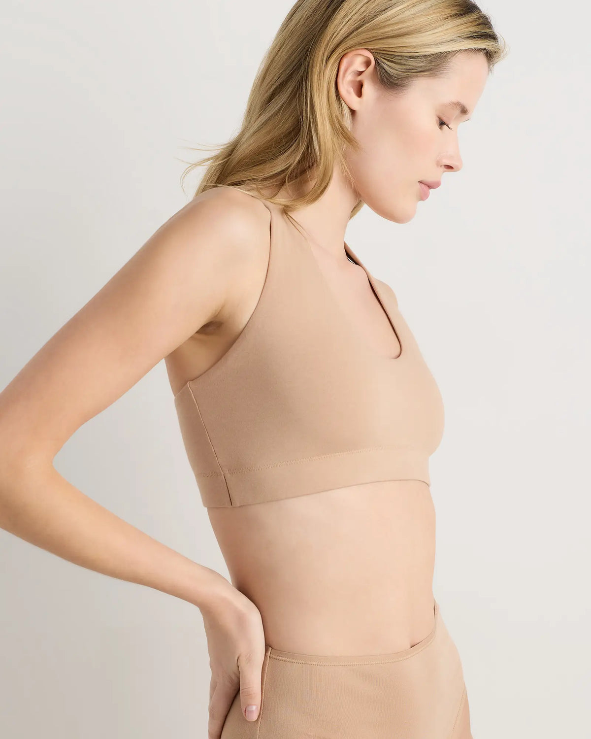 Organic Cotton Racerback Bralette (2-Pack) - US 6320