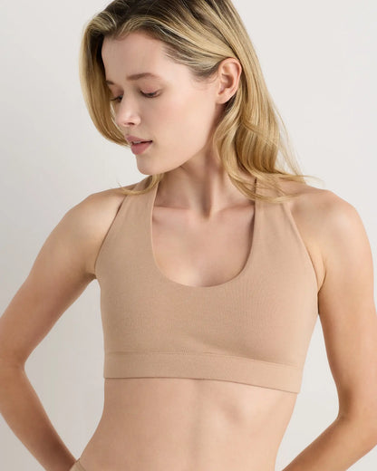 Organic Cotton Racerback Bralette (2-Pack) - US 6320