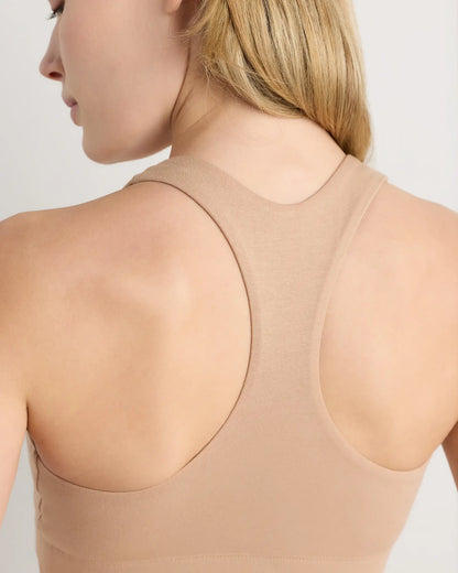 Organic Cotton Racerback Bralette (2-Pack) - US 6320