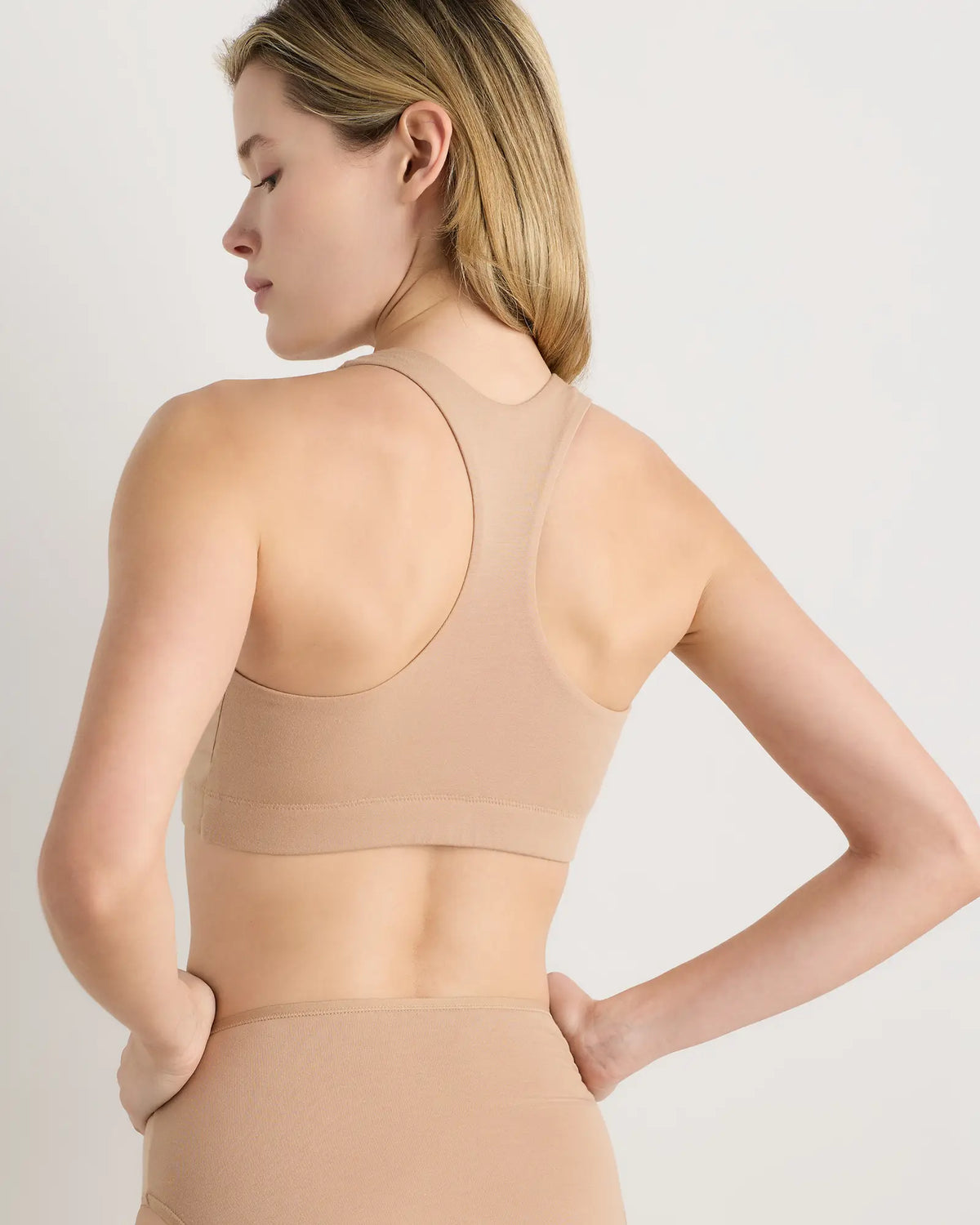 Organic Cotton Racerback Bralette (2-Pack) - US 6320