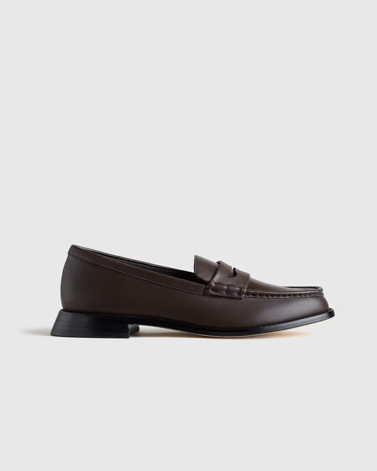Italian Leather Penny Loafer - US 0135
