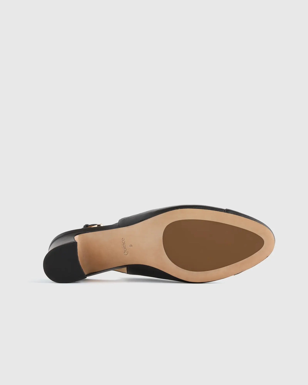 Italian Leather 65mm Cap Toe Slingback - US 0304