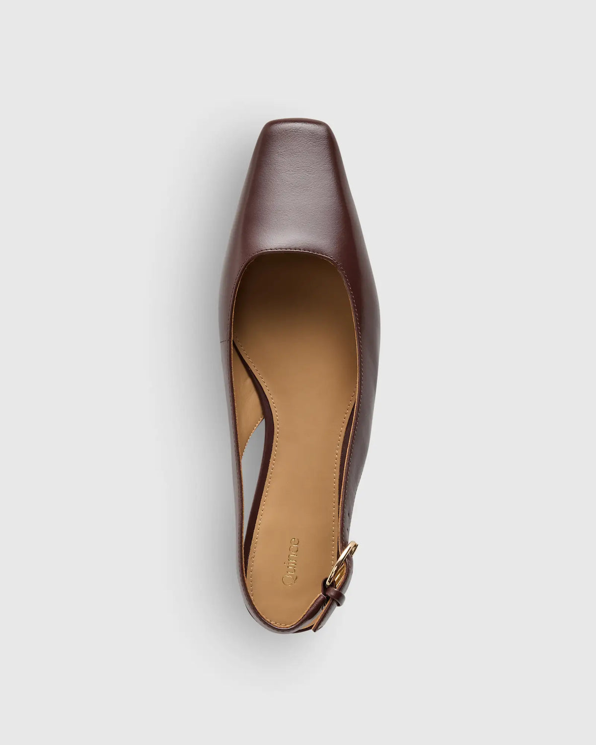 Italian Leather Slingback Flat - US 5674