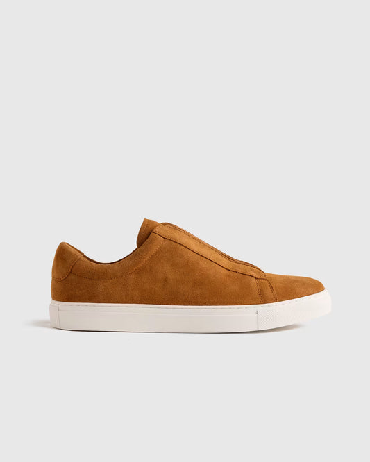 Italian Suede Tailored Sneaker - US 2862