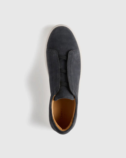 Italian Suede Tailored Sneaker - US 0085