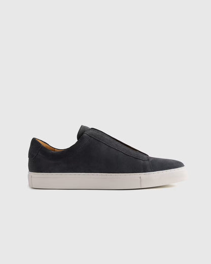 Italian Suede Tailored Sneaker - US 0085