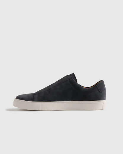 Italian Suede Tailored Sneaker - US 0085