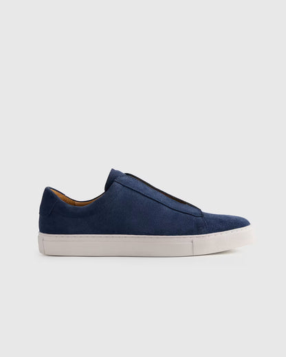 Italian Suede Tailored Sneaker - US 8283