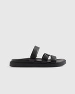 Italian Leather Sport Slide Sandal - US 2145