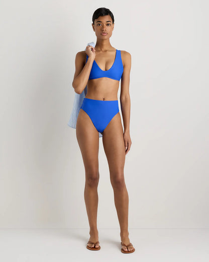 Italian High-Rise High-Leg Bikini Bottom - US 5158