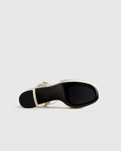 Italian Leather Platform 115mm Block Heel - US 5303
