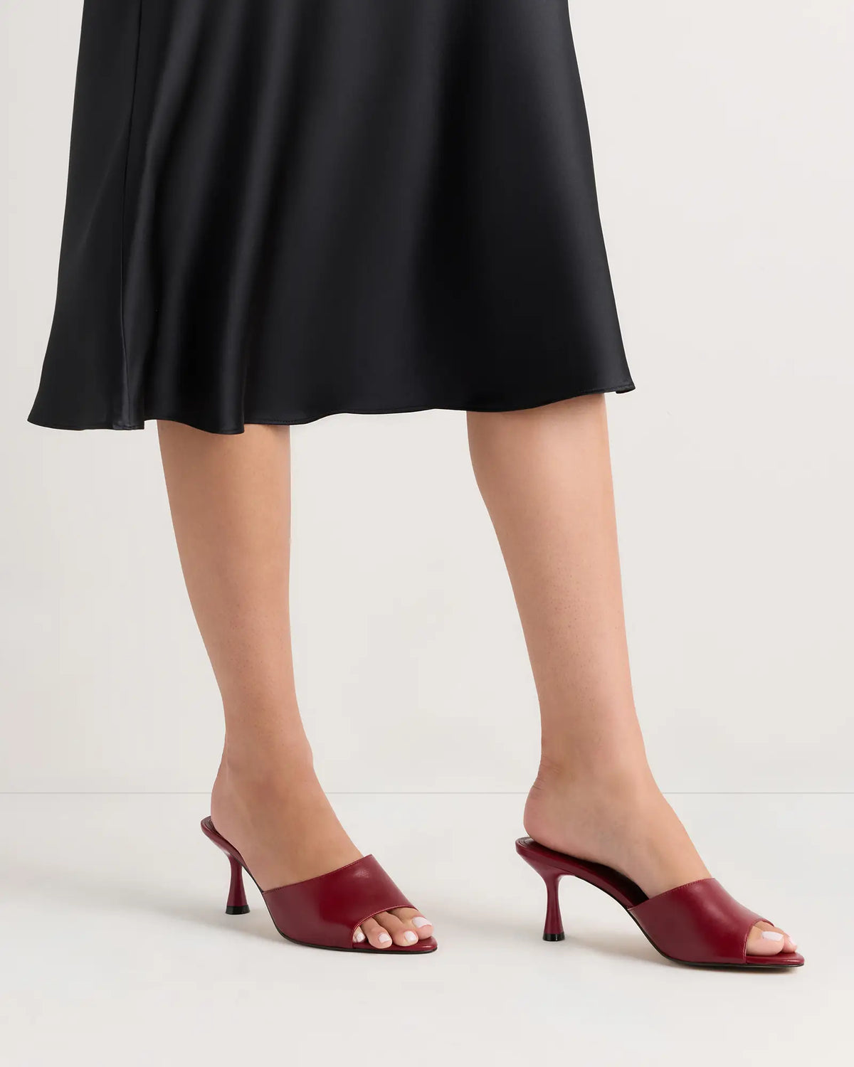 Italian Leather 65mm Stiletto Mule - US 0074