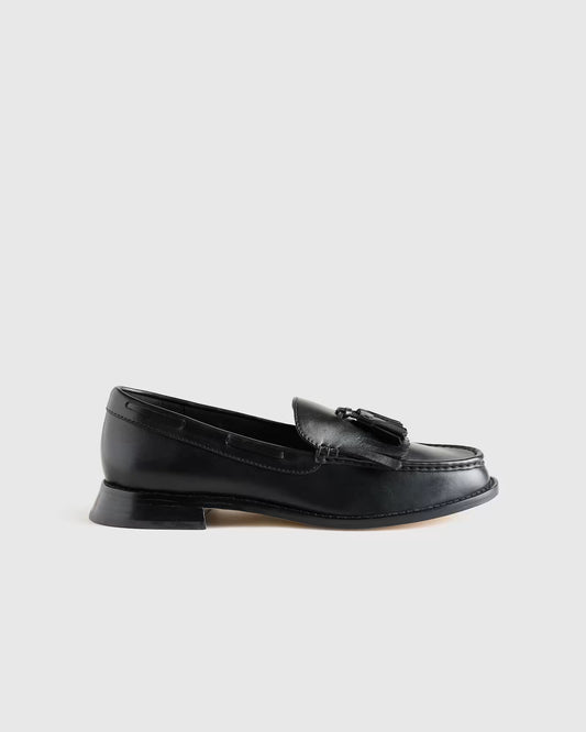 Italian Leather Tassel Loafer - US 5067