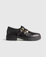 Italian Leather Lug Sole Mary Jane - US 1840