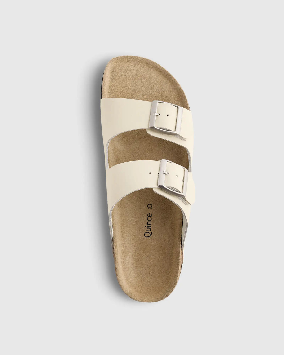 Nappa Leather Double Buckle Slide - US 5932