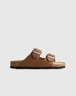 Nappa Leather Double Buckle Slide - US 4587