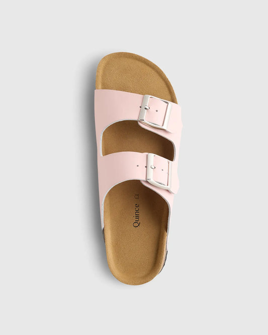 Nappa Leather Double Buckle Slide - US 5706