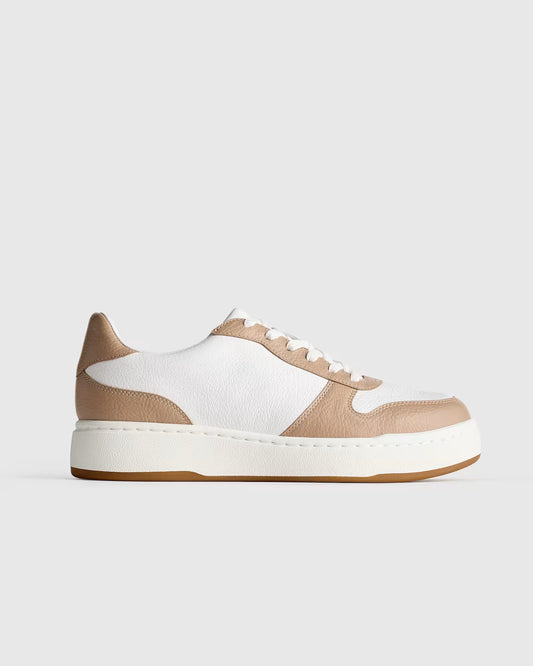 Full-Grain Leather Comfort Court Sneaker - US 9837