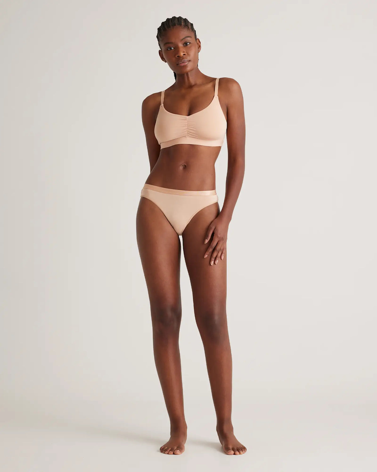 Micromodal Ruched Bralette (2-pack) - US 1078