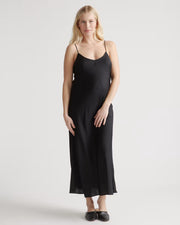Washable Stretch Silk Maternity Slip Dress - US 6410