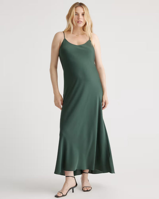 Washable Stretch Silk Maternity Slip Dress - US 4890