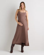 Washable Stretch Silk Maternity Slip Dress - US 4263