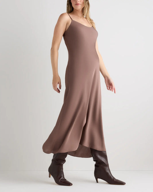 Washable Stretch Silk Maternity Slip Dress - US 4263