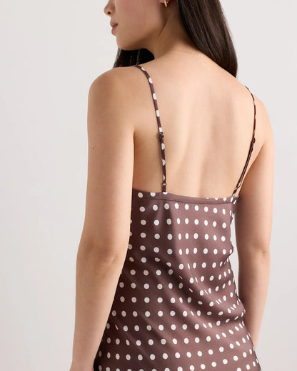 Washable Stretch Silk Maternity Slip Dress - US 3006