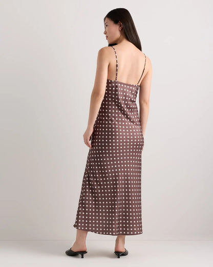 Washable Stretch Silk Maternity Slip Dress - US 3006
