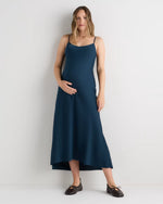 Washable Stretch Silk Maternity Slip Dress - US 4128