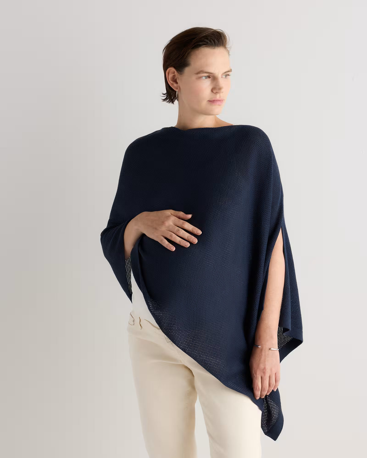 Lightweight Cotton Cashmere Nursing Shawl - US 9256